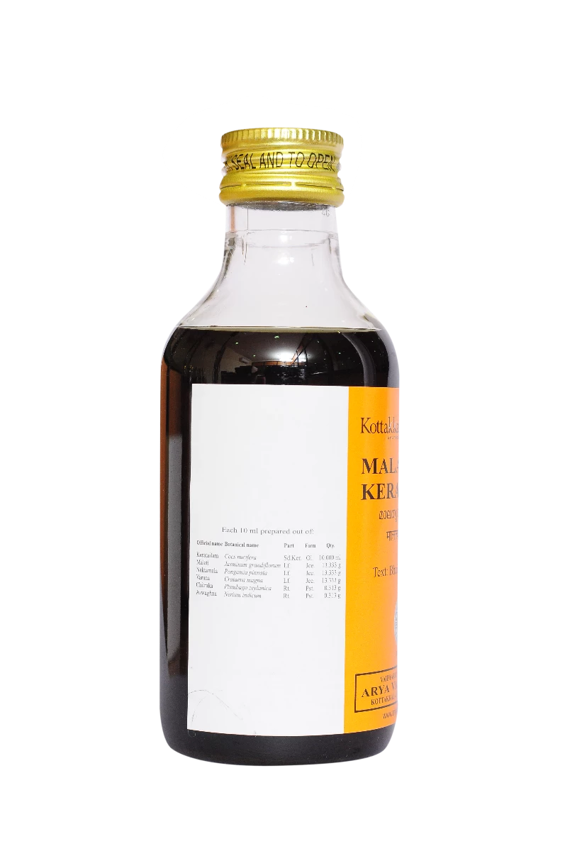 Kottakkal Arya Vaidyasala Malatyadi Tailam, 200 ml-2.webp